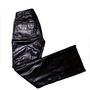 Express Genuine Leather Pants Size 1/2